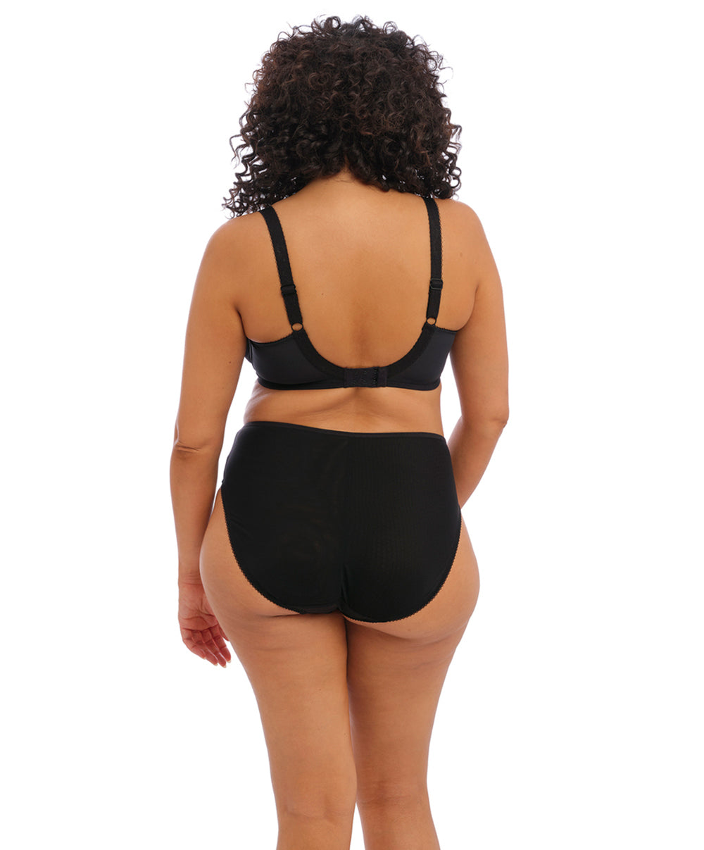 Culotte haute grande taille  Elomi Namrah noir EL301353-BLK