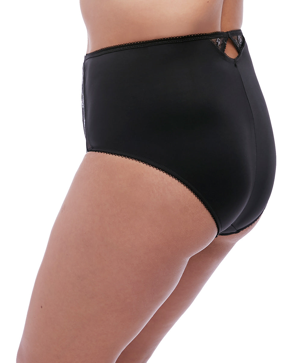 Culotte haute grande taille  Elomi Roxanne noir EL4465-BLK
