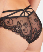 Culotte mini cœur A la folie Noir Aubade QI20-6-KHOL