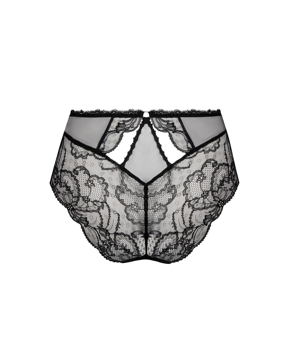 Culotte sexy Lise Charmel Féérie Couture noir ACH1974-NO