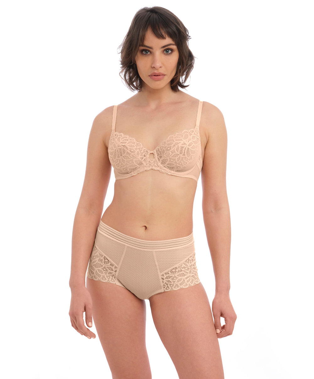 Culotte sexy taille haute Wacoal Raffine frappe WE148010-FRP