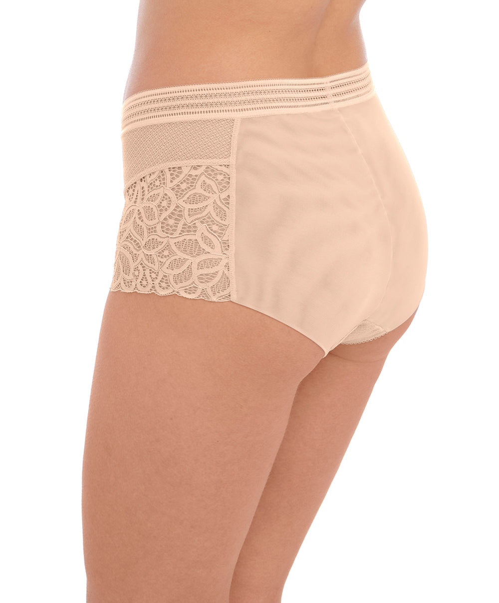 Culotte sexy taille haute Wacoal Raffine frappe WE148010-FRP
