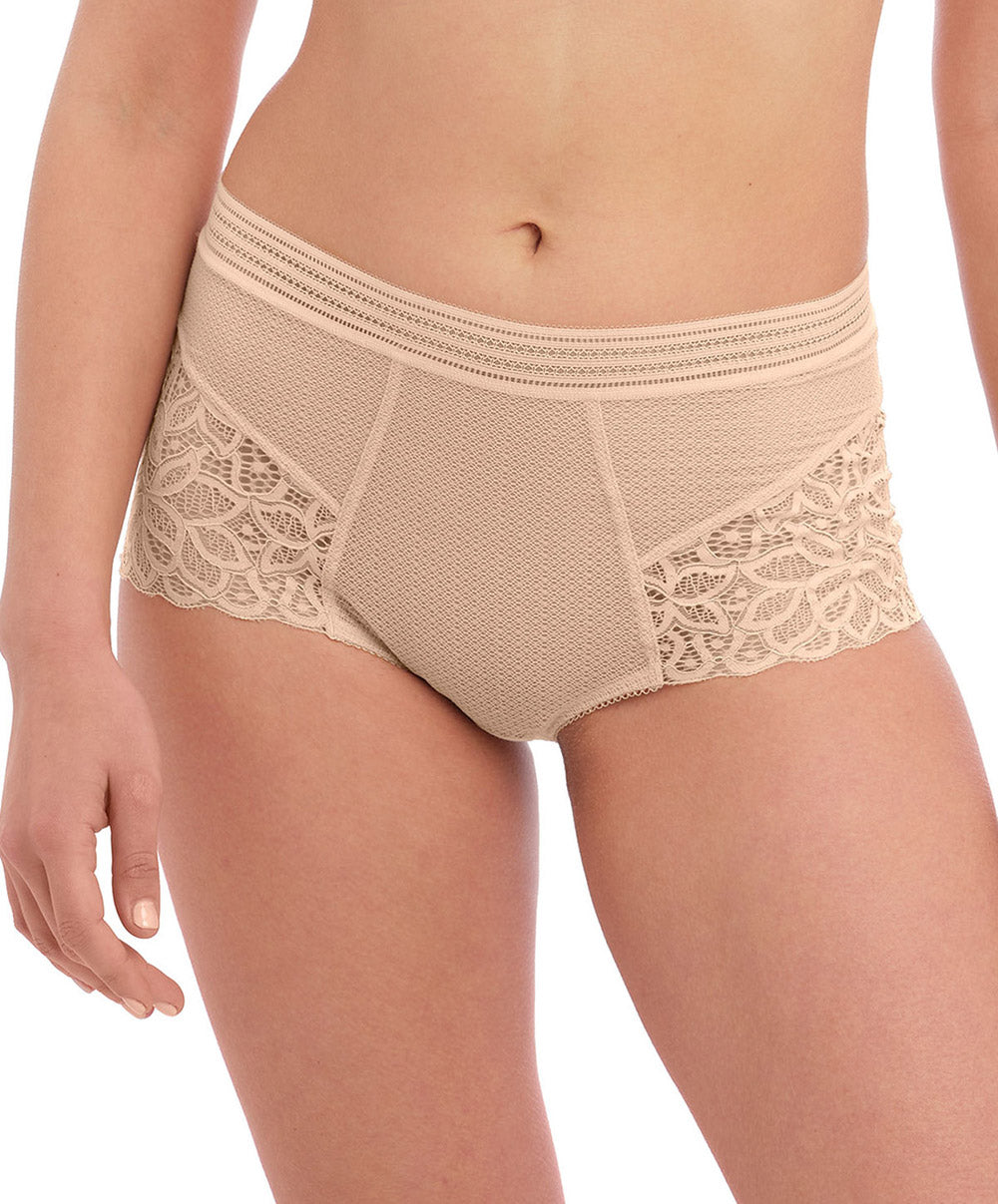 Culotte sexy taille haute Wacoal Raffine frappe WE148010-FRP