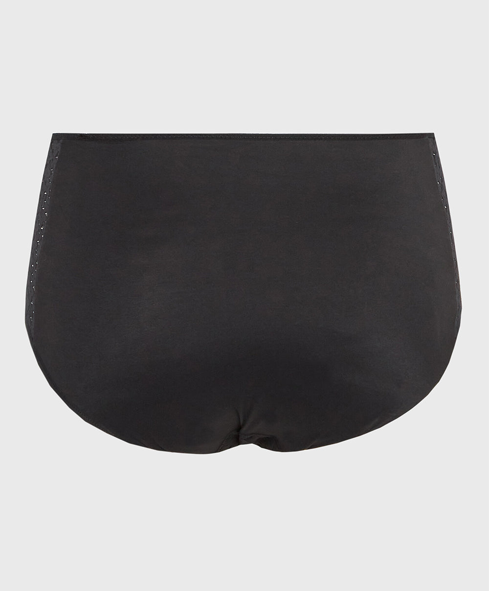 Culotte taille haute Chantelle Norah noir C13F30-011