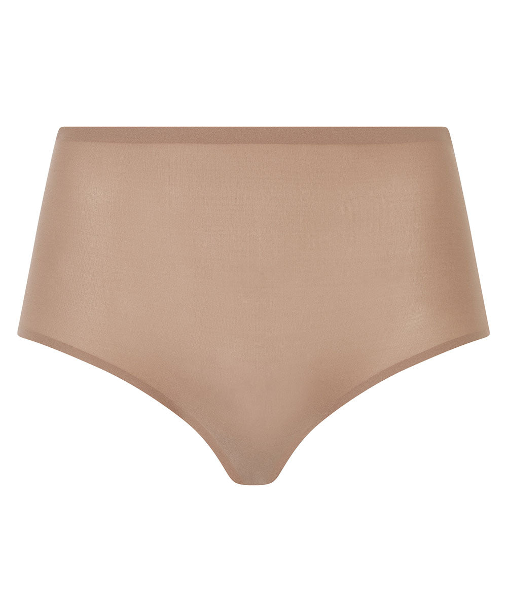 Culotte taille haute Chantelle Soft Stretch café latte C26470-02T