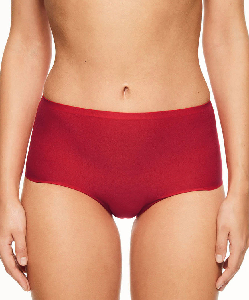 Culotte taille haute Chantelle Soft Stretch coquelicot C26470-0YU