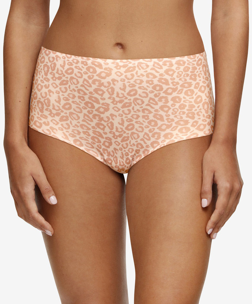 Culotte haute léopard Chantelle Soft Stretch leo neutral C11D70-0QR