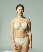 Culotte taille haute Simone Pérèle Andora peau rosée 131777-739