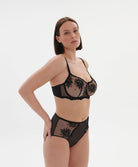 Culotte taille haute Simone Pérèle Intrigue noir 1E2770-015