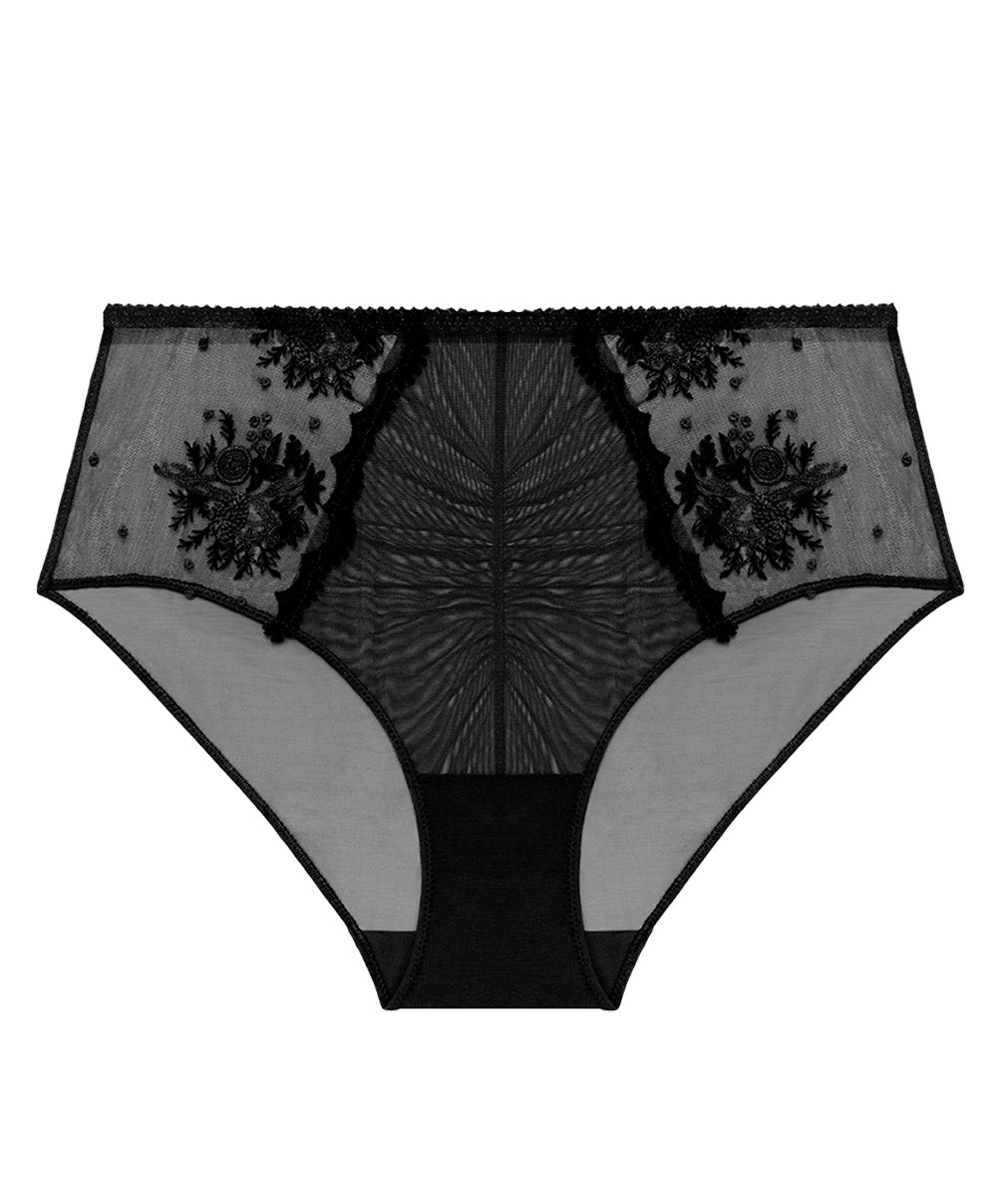 Culotte taille haute Simone Pérèle Intrigue noir 1E2770-015