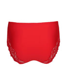 Culotte taille haute dentelle PrimaDonna Madison rouge scarlet 0562126-SCA