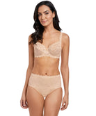 Slip ventre plat Wacoal Eglantine creme brulee WEPFA862-CBE face