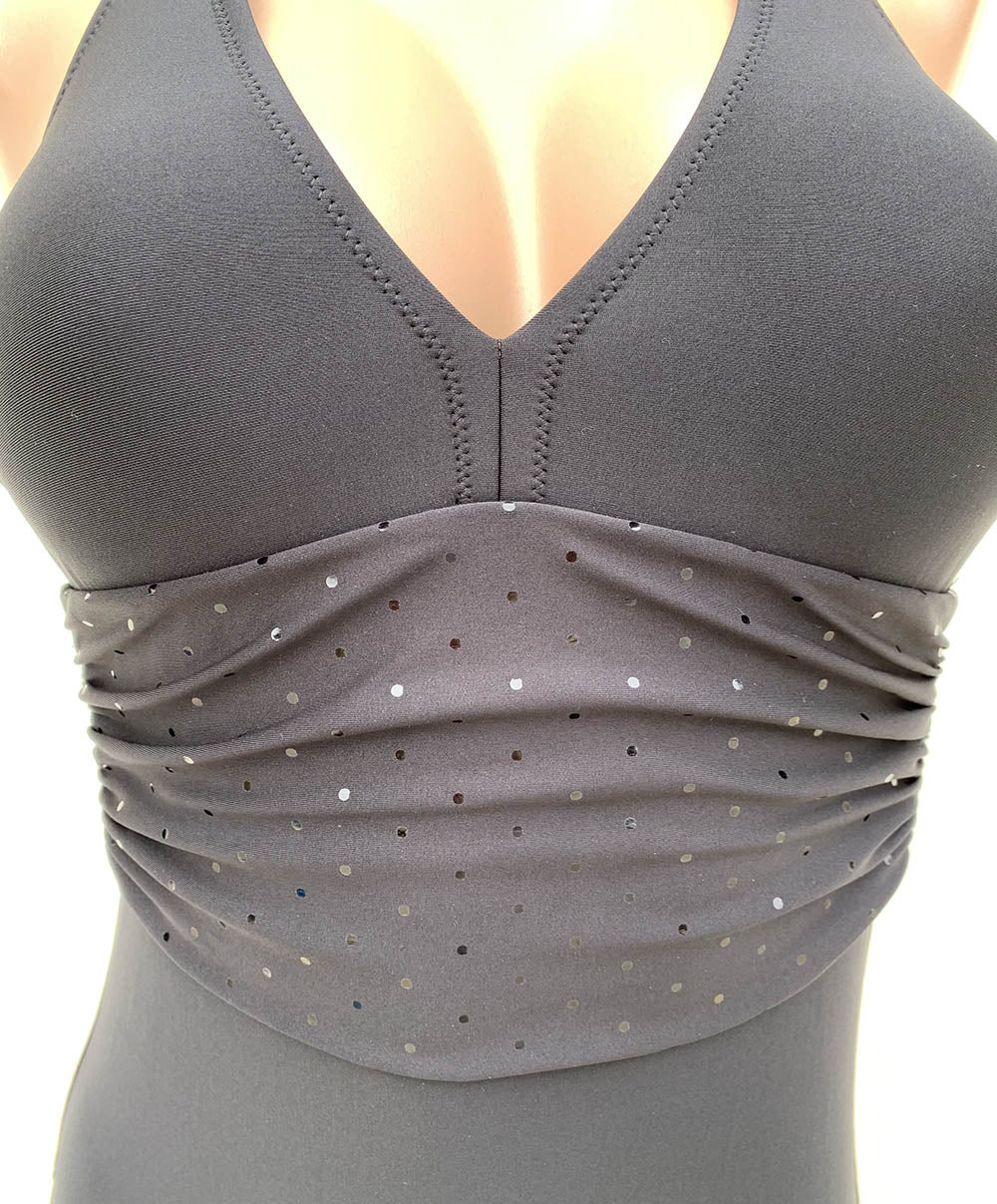 Maillot de bain une pièce dos nu sexy La Costa Antigel noir Antigel Bain EBA9290-NO dos