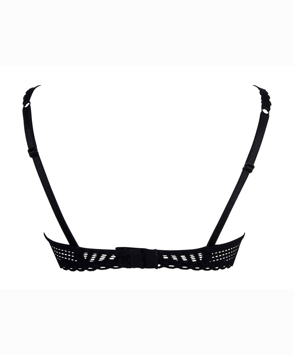 Soutien-gorge coque Antigel de Lise Charmel Tressage Graphic noir ECC3637-3837-TN