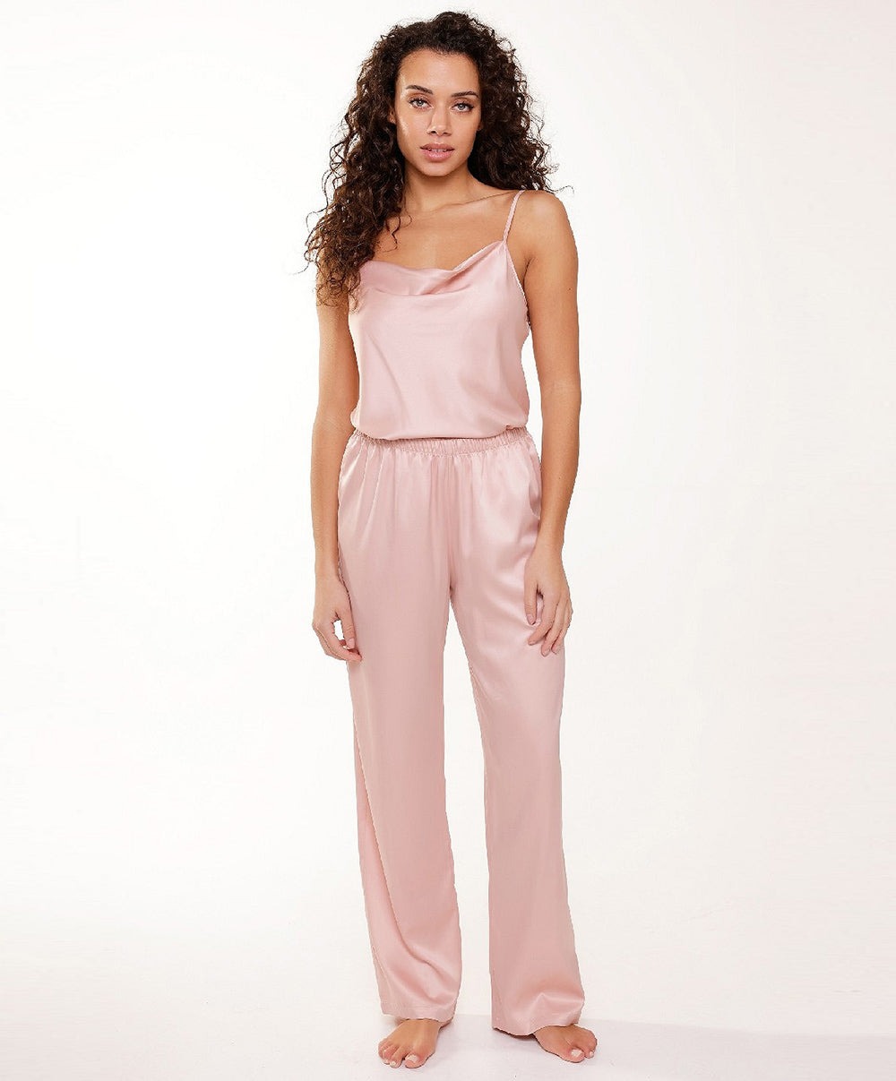 Ensemble débardeur et pantalon satiné "Rose Smoke" Lingadore Lingadore nightwear 7622-298-ROSM