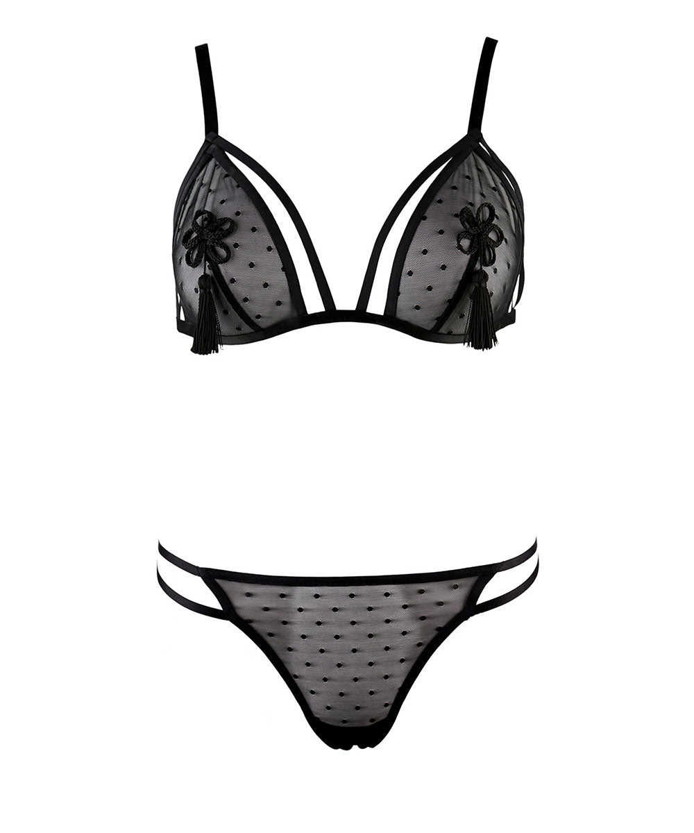 Ensemble sexy retro Boite a Desir Aubade P080G