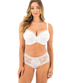 Soutien-gorge armatures couvrant + renfort latéral avec dentelle Fantasie Fusion lace Noir FL102301-WHE