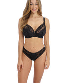 Soutien-gorge plunge paddé armatures Fantasie Fusion lace Noir FL102314-BLK