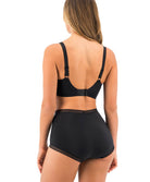 Culotte taille haute avec dentelle Fantasie Fusion lace Noir FL102352-BLK