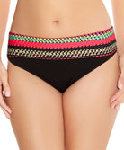 Slip Classique Taille Ajustable-Maillot de Bain Multicolore Paphos Fantasie Swim FS6086