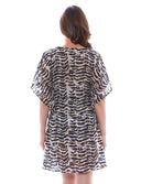 Kaftan-Tunique de Plage Panthere Milos Fantasie Swim FS6141
