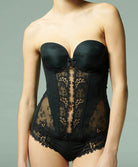 Guêpière corset Simone Pérèle Wish noir 12B410-015
