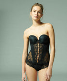 Guêpière corset Simone Pérèle Wish noir 12B410-015