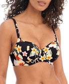 Haut de maillot de bain balconnet à armatures décolleté cœur Havana Sunrise multicolore Freya swim AS202703-MUI