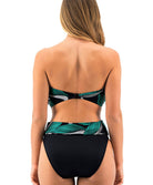 Haut de maillot de bain bandeau twisté Fantasie swim Saint lucia Black FS504409-BLK