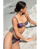 Haut de maillot de bain bandeau brassière Lise Charmel bain Escapade Aborigène multicolore ABB5062-AA