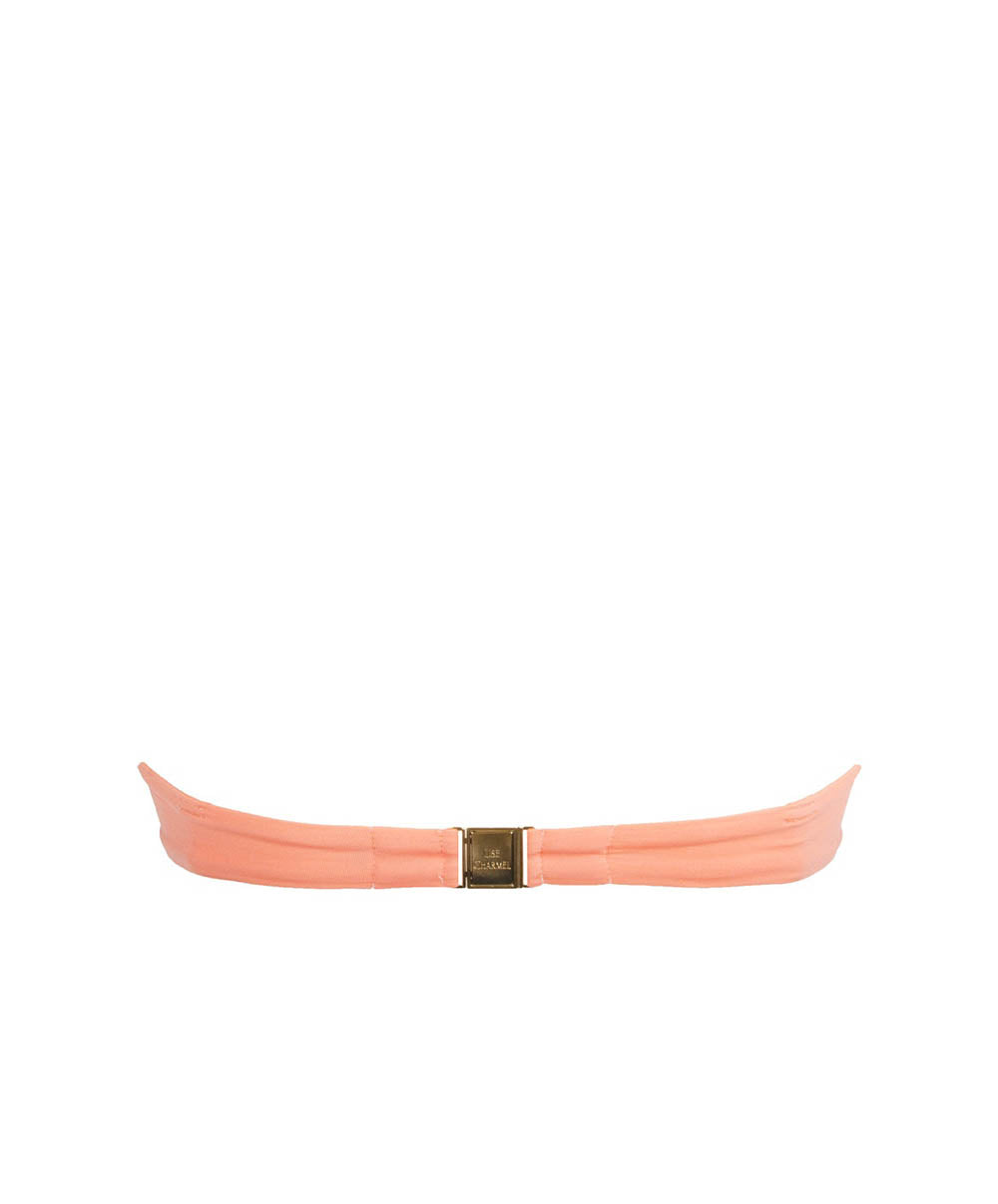 Haut de maillot de bain bandeau brassière Lise Charmel bain Déesse lagon Pêche ABB5039-PL