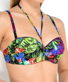Haut de maillot de bain bandeau brassière Lise Charmel bain Sublime amazone Tropical ABA5036-ST