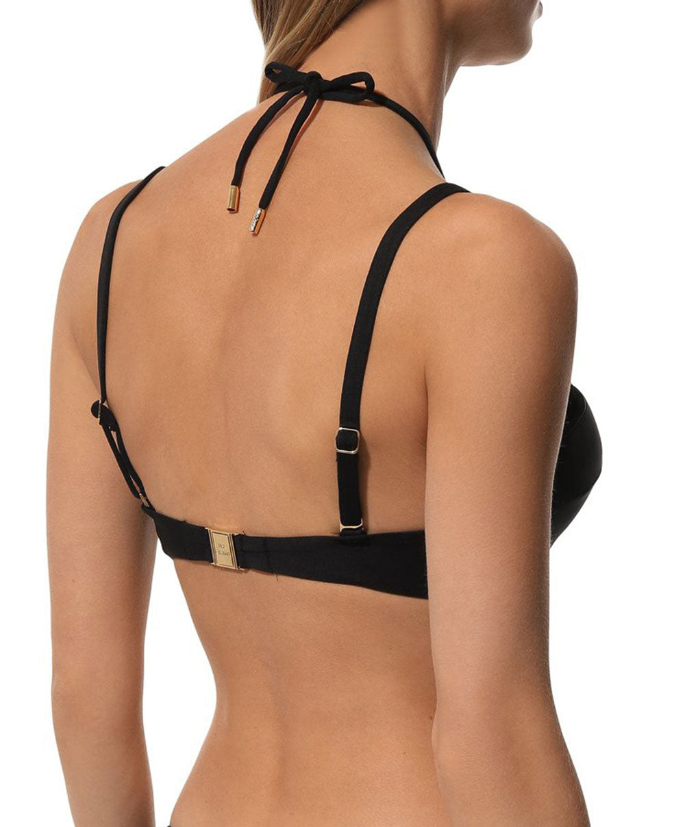 Haut de maillot de bain bandeau brassière Lise Charmel bain Éclat Rock noir ABB5070-NO