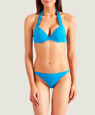 Haut de maillot de bain push-up Douceur de rêve bleu tropique Aubade Bain PS08-TROP