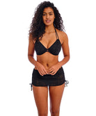 Haut de maillot de bain triangle tour de cou à armatures Nomad Nights noir Freya swim AS205404-BLK