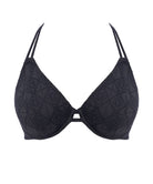 Haut de maillot de bain triangle tour de cou à armatures Nomad Nights noir Freya swim AS205404-BLK