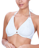 Haut de maillot triangle tour de cou à armatures blanc Freya swim Sundance blanc AS3971-WHE
