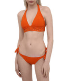 Haut maillot de bain triangle sans armatures Lise Charmel bain Ajourage Couture curry ABA2015-CC