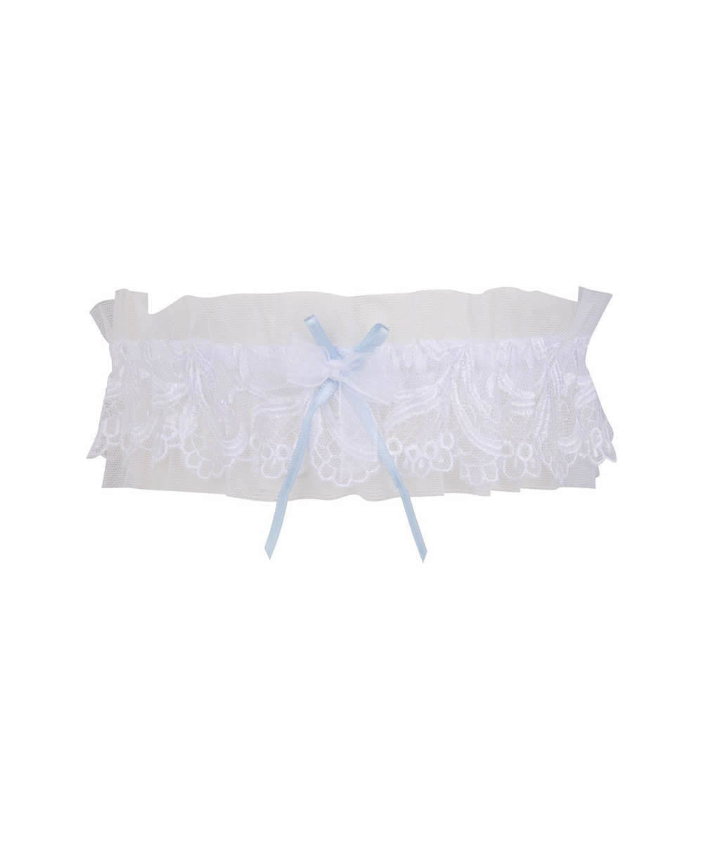 Jarretière Lise Charmel Acanthe Arty blanc ACG5007-BL