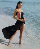 Jupe pareo de plage longue Lise Charmel bain Chic Aquatique ginger chic ASB5465-GC