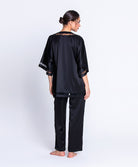 Kimono court manches 3/4 Lise Charmel Adorable en Sexy noir ALH2285-NO