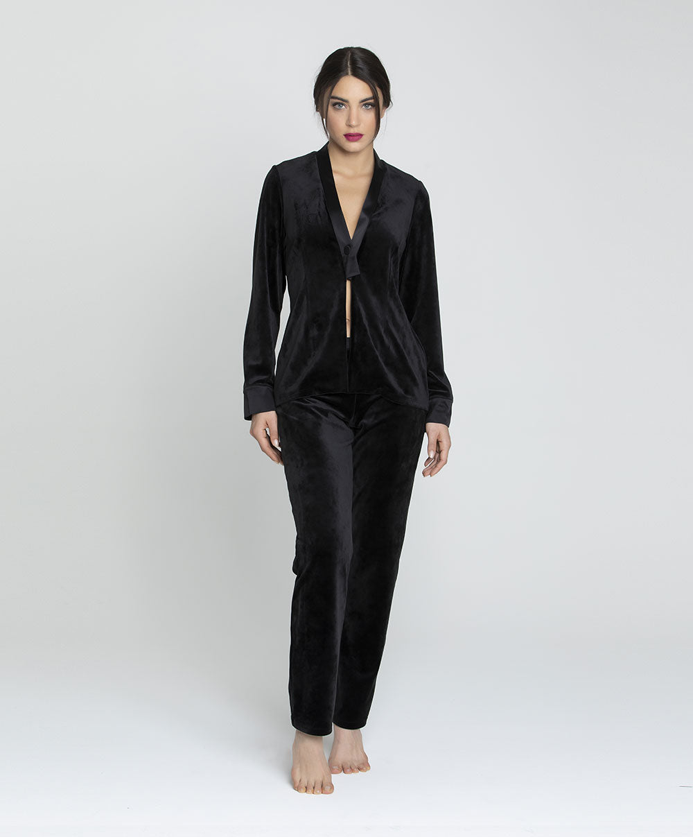 Kimono court manches 3/4 Lise Charmel Déesse en Glam or glamour ALH2215-OG