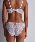 Slip italien Flowermania Blanc Aubade LA27-BLAN
