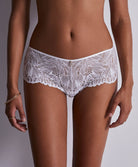 Shorty St-Tropez Flowermania Blanc Aubade LA70-BLAN