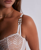 Soutien-gorge corbeille Hypnolove Gold feather Aubade LDF14-GOLF