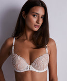 Soutien-gorge coque Hypnolove Gold feather Aubade LDN08-GOLF