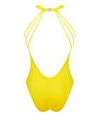 Maillot de bain 1 pièce sans armatures La Muse des Vagues jaune Antigel Bain EBB9226-JA 100
