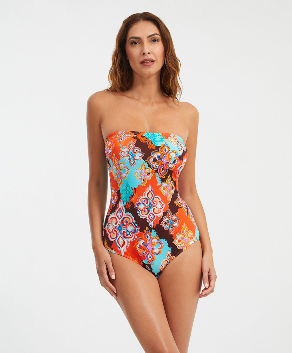 Maillot de bain 1 pièce sexy sans armatures Cabana Nuria Ferrer Swimwear & Beachwear NF-12245-UNIC-CABANA