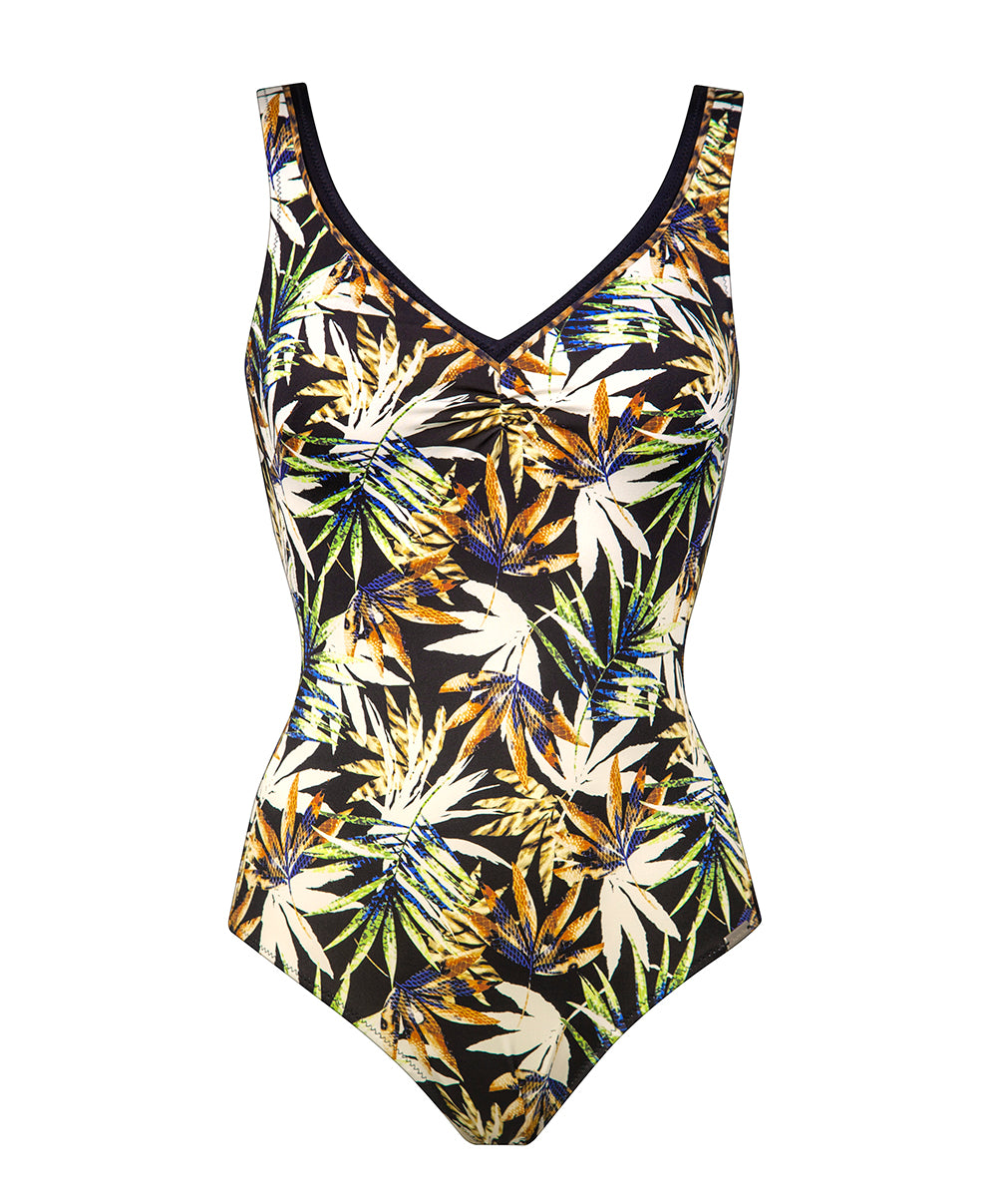 Maillot de bain 1 pièce gainant sans armatures Midnight Sounds Charmline Swimwear sculptant CH-1183-540-820 100