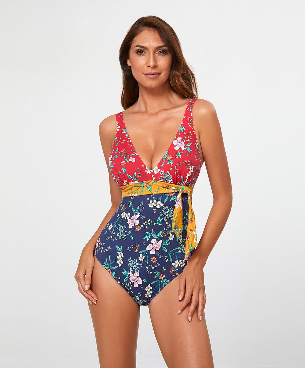 Maillot de bain 1 pièce sans armatures décolleté plongeant Amalia Nuria Ferrer Swimwear & Beachwear NF-7250-UNIC 3